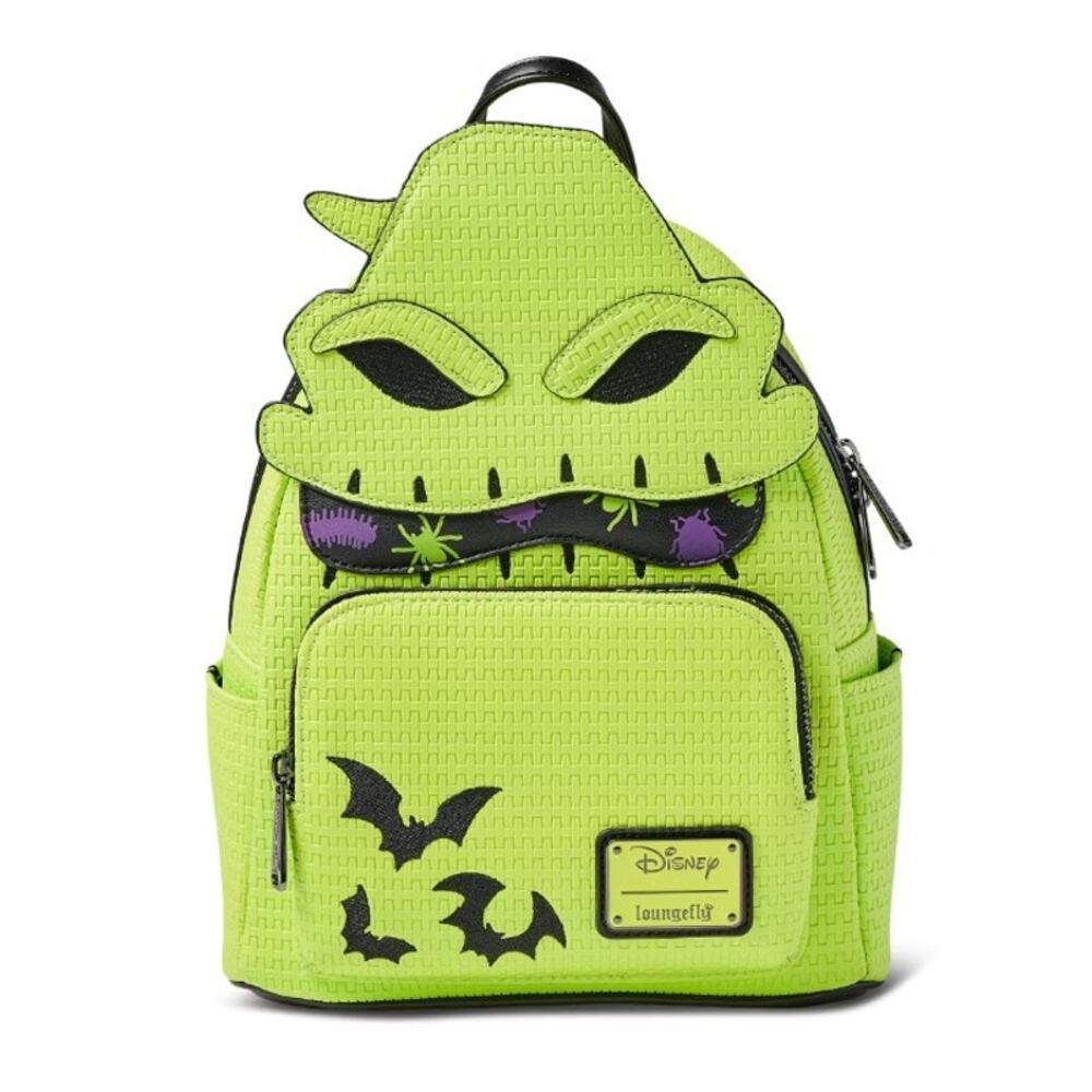Oogie Boogie Loungefly Mini Backpack Disney Parks Nightmare Glow In The Dark NWT